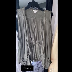 Army Green dressy vest